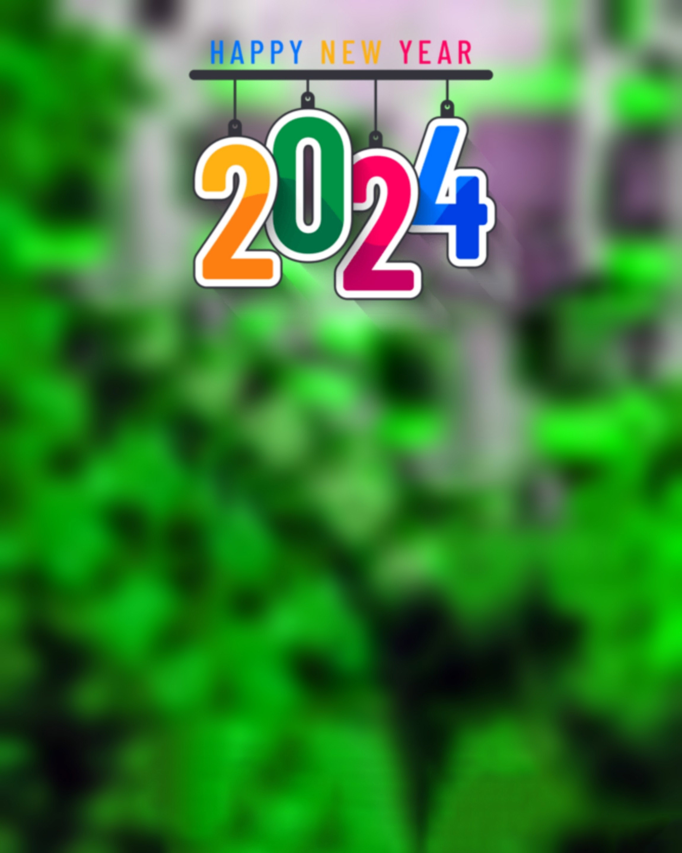 Green Photo Editing 2024 Happy New Year Background HD BackgroundDb   Green Photo Editing 2024 Happy New Year Background Hd Gdb9ptl9v1 