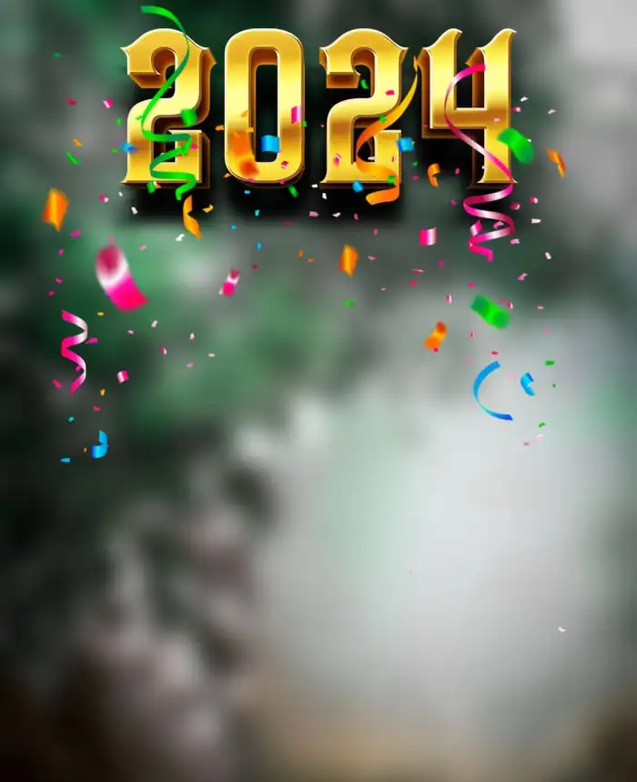 🔥 CB Happy New Year 2024 Background For Editing BackgroundDb