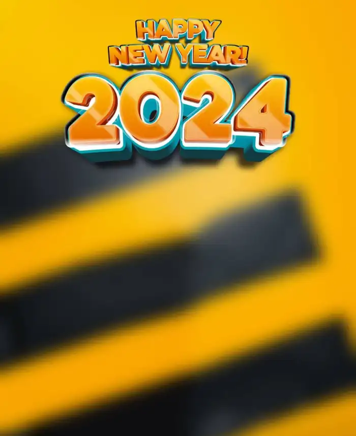 Cb Happy New Year 2024 Yellow And Black Hd Background 2naomic3c4.webp
